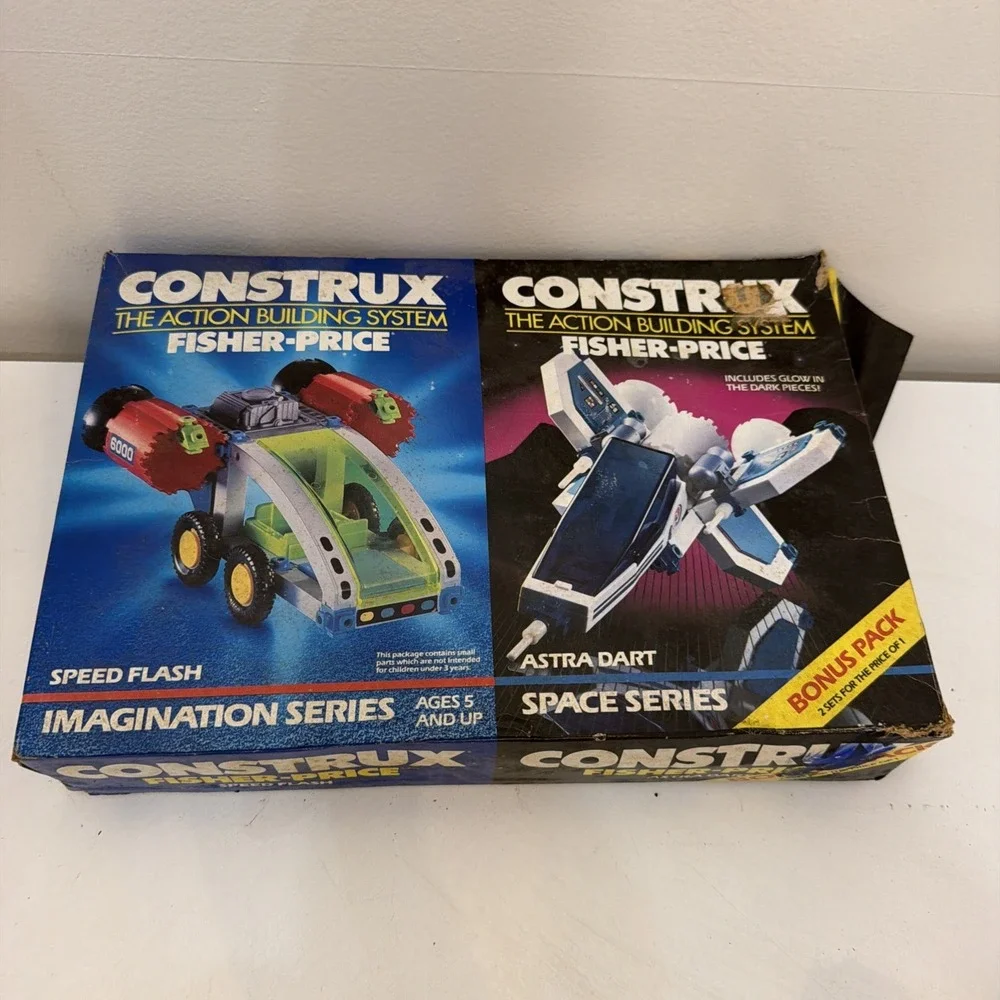 Fisher Price Construx Action Building System Speed Flash Astra Dart Set 6009